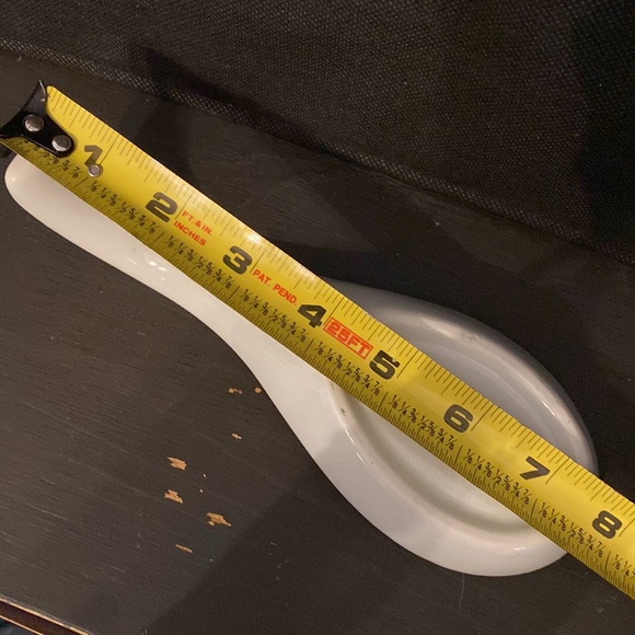 Vintage Christmas porcelain spoon holder with napkin holder - Picture 10 of 11